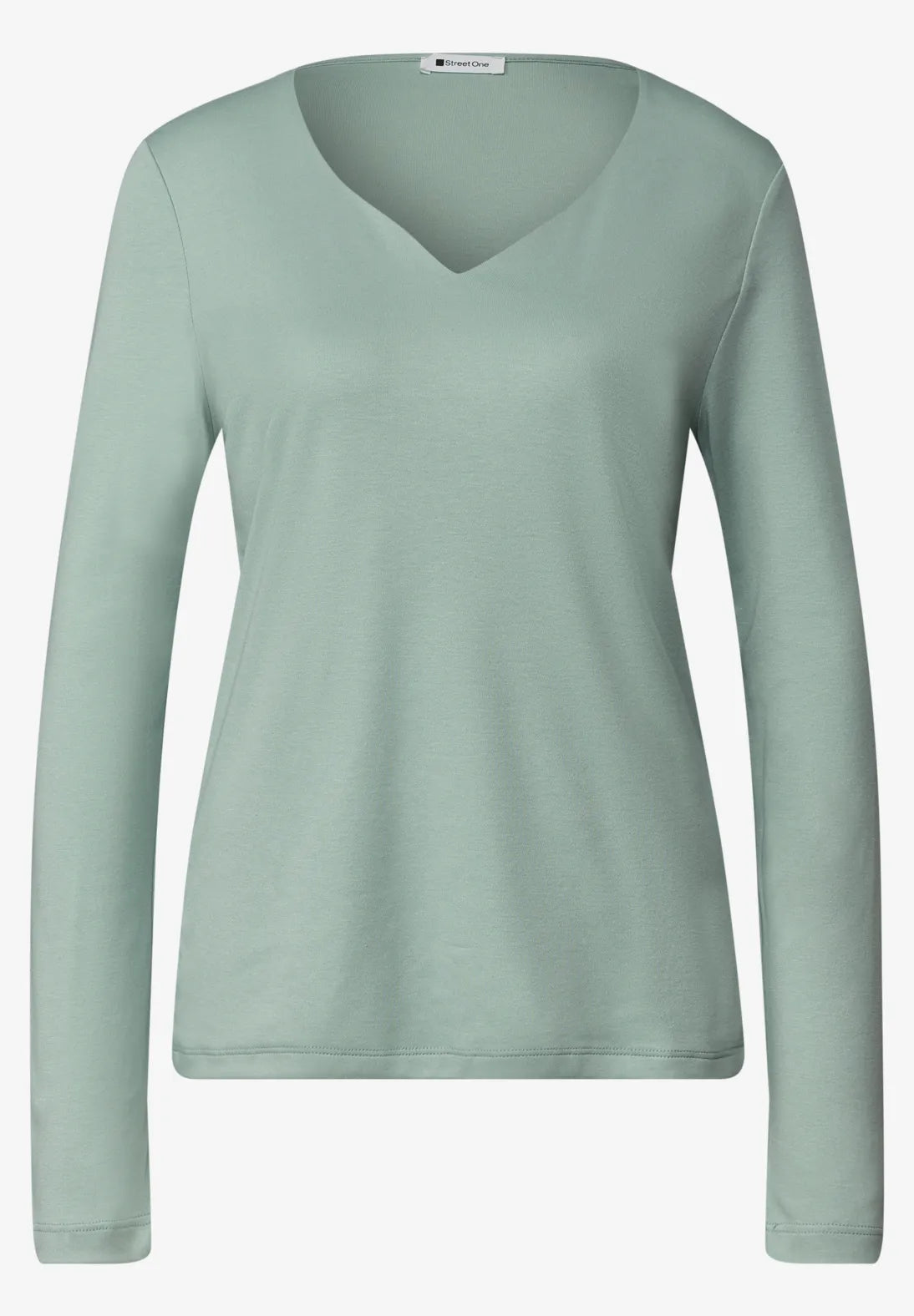 CAMISETA DE PUNTO ESCOTE CORAZÓN STREET ONE