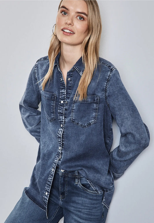 CAMISA TEJANA CUELLO CAMISERO
