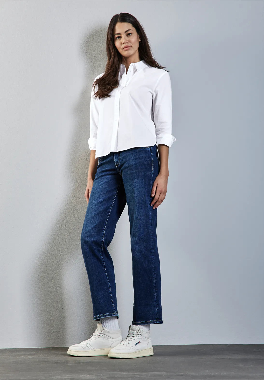 BLUSA CAMISERA BLANCA