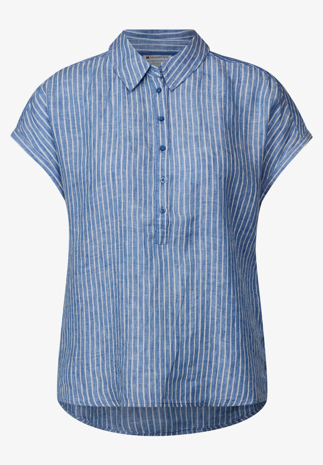 STREET ONE BLUSA LINO RAYAS