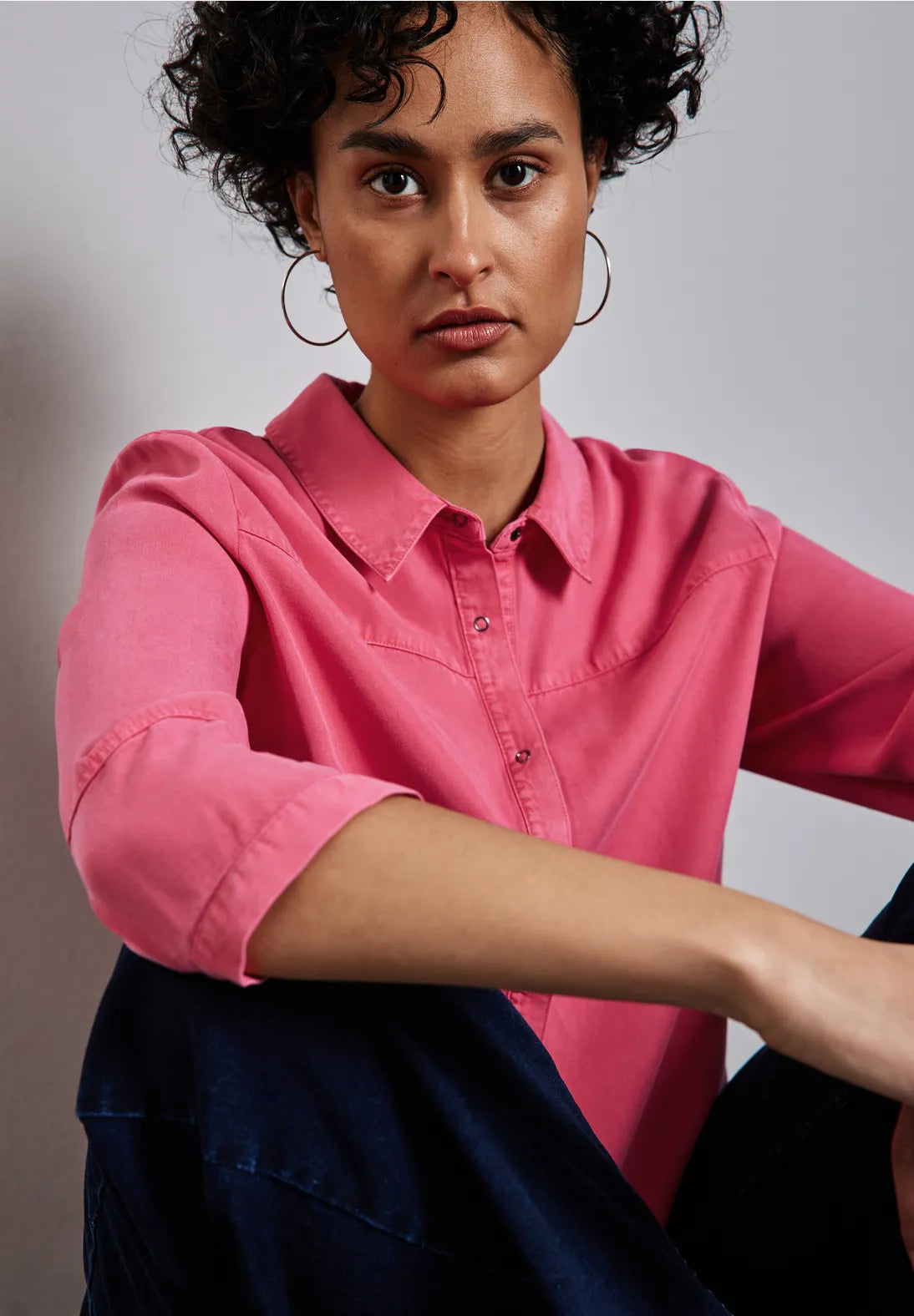 STREET ONE BLUSA ASPECTO LAVADO