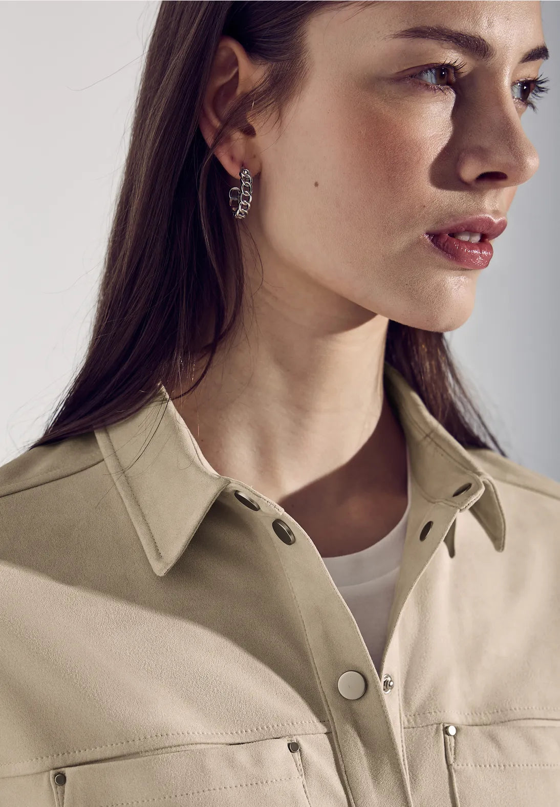 STREET ONE BLUSA CAMISERA DE TERCIOPELO