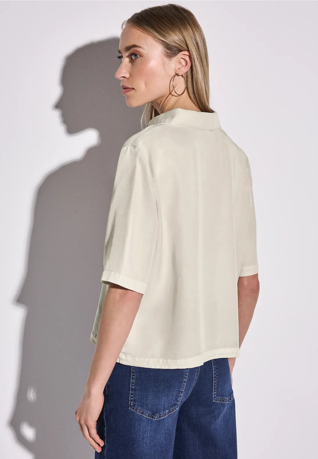 STREET ONE CAMISA MANGA CORTA ASPECTO LAVADO