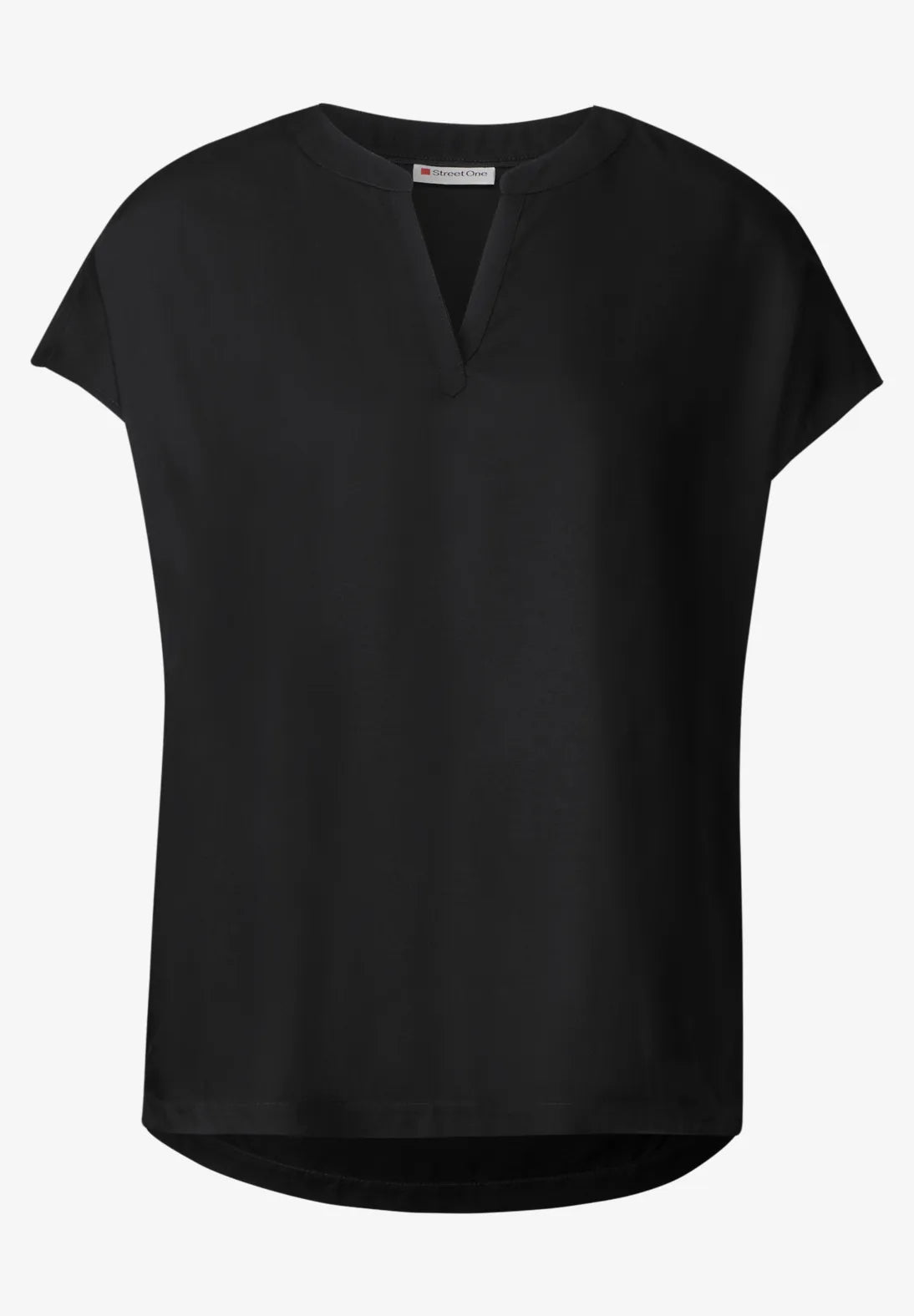 STREET ONE BLUSA MANGA CORTA CUELLO V