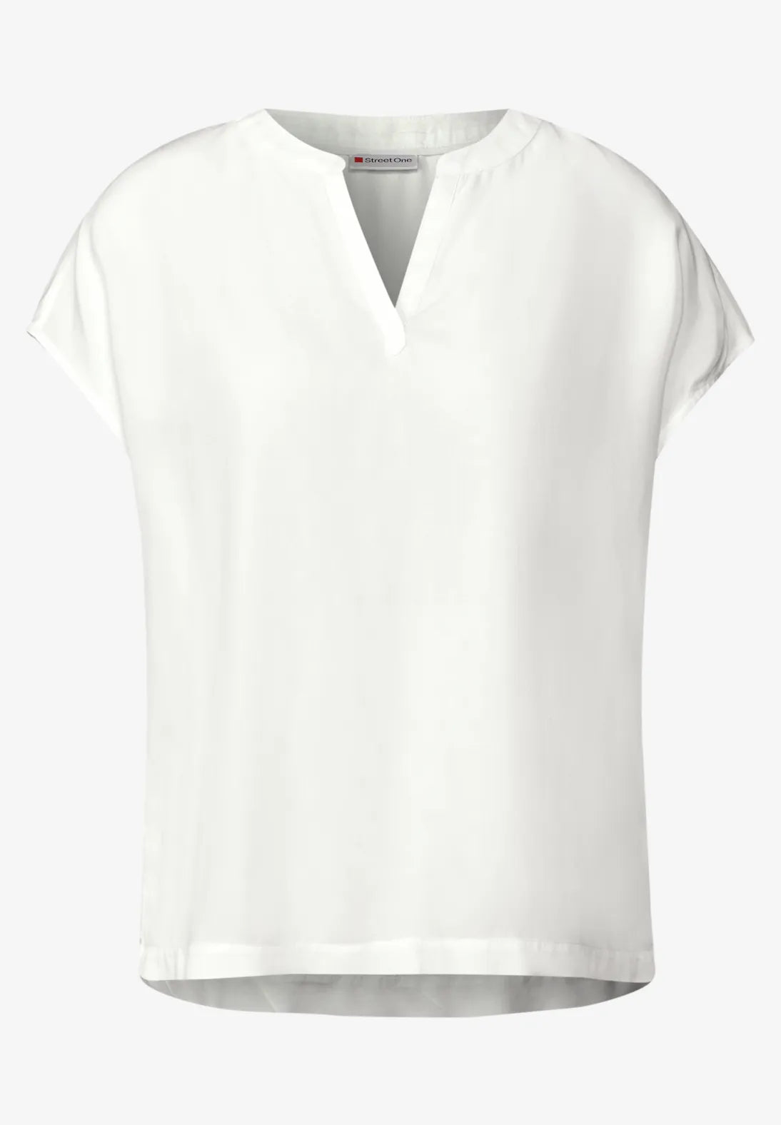 STREET ONE BLUSA MANGA CORTA CUELLO V