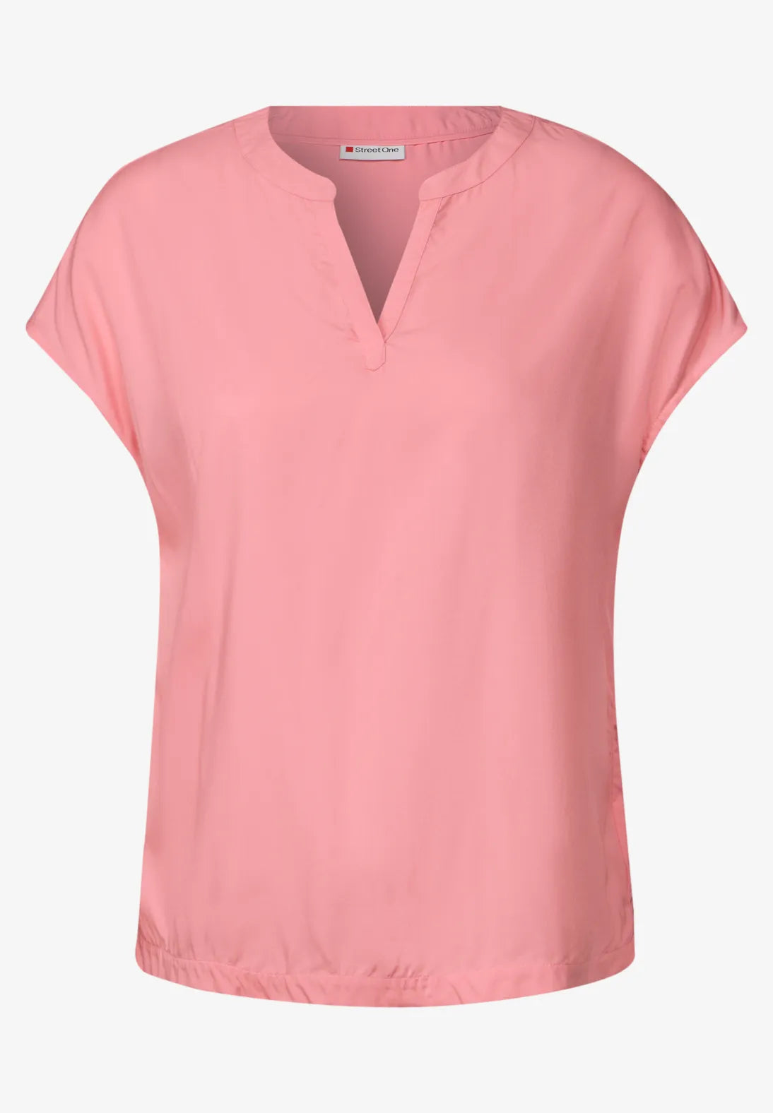 STREET ONE BLUSA MANGA CORTA CUELLO V