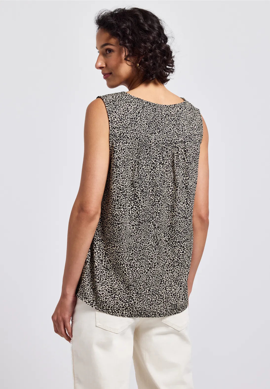 STREET ONE CAMISETA ANIMAL PRINT CUELLOO PICO