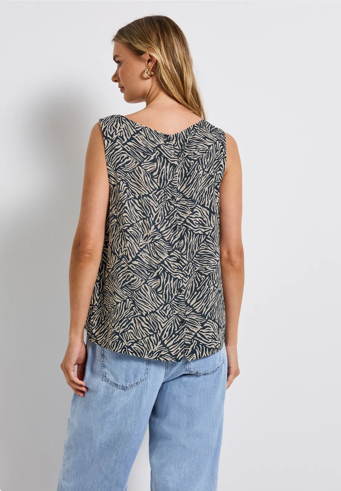 CECIL TOP CAMISETA SIN MANGAS ESTAMPADA