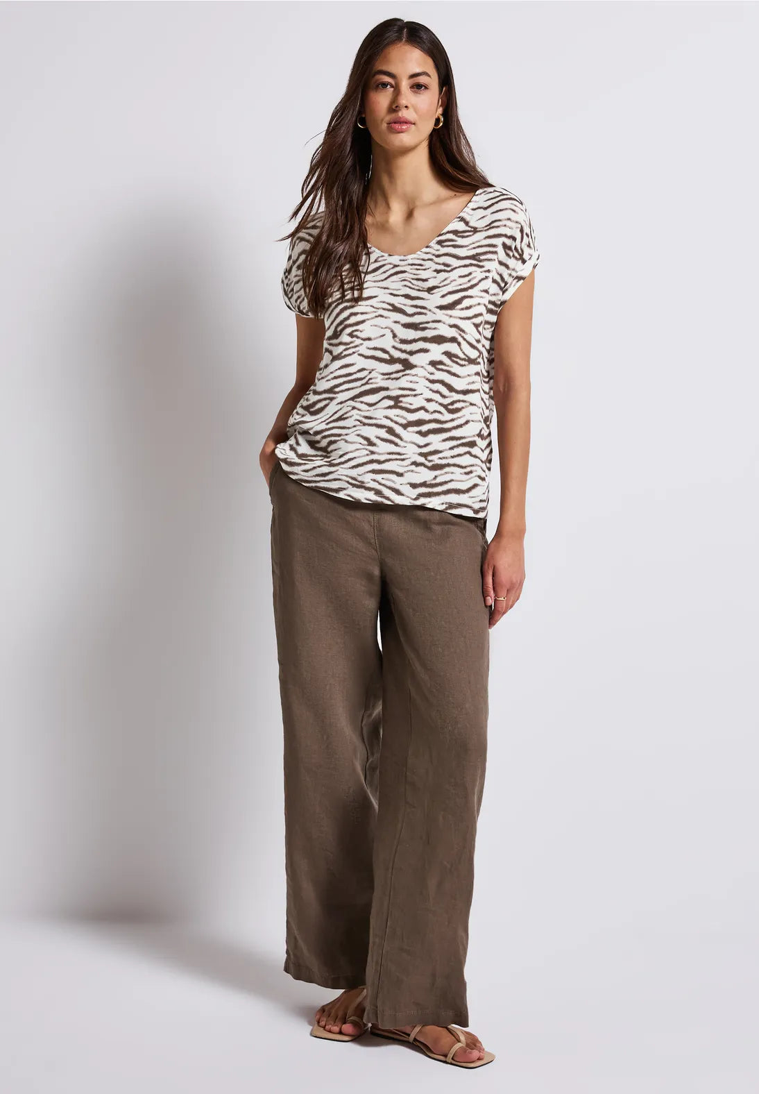 STREET ONE CAMISETA ESTAMPADA ANIMAL PRINT