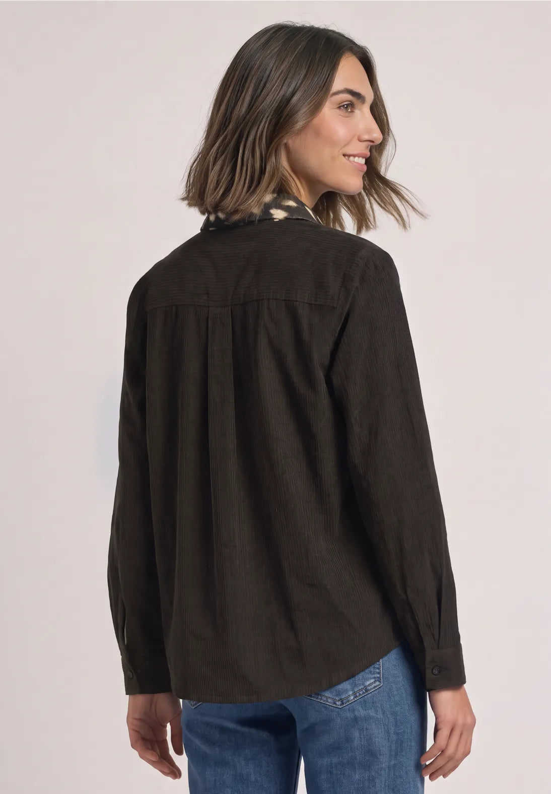 Blusa cuello estampado Street one