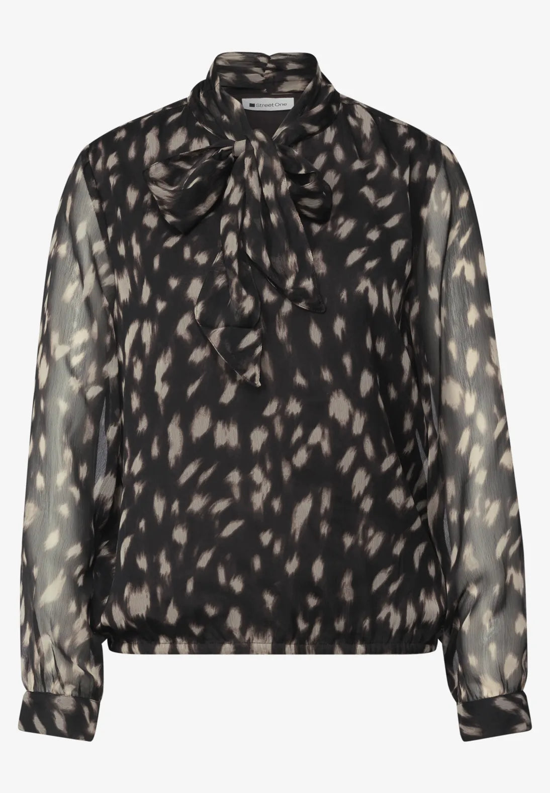 blusa de gasa estampada. EspritCalafell