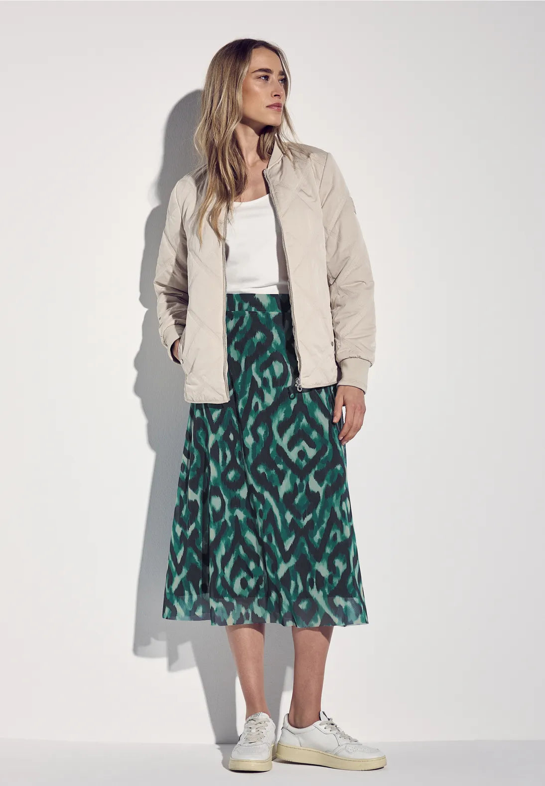 STREET ONE FALDA ESTAMPADA ELASTICA CON GOMA