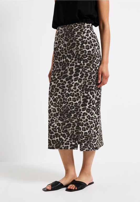 STREET ONE FALDA LARGA ESTAMPADO ANIMAL PRINT