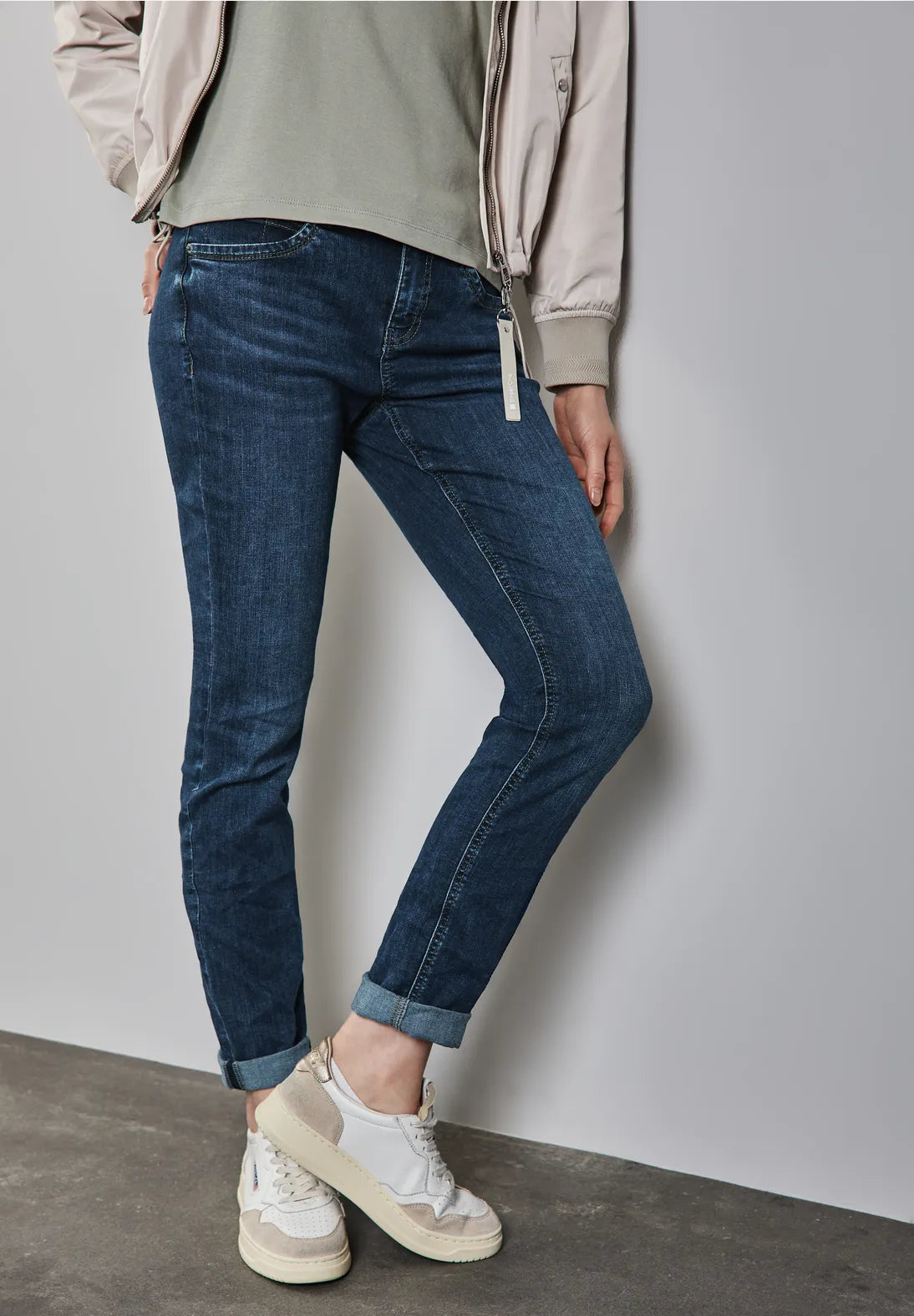 STREET ONE VAQUEROS AZUL OSCURO SLIM