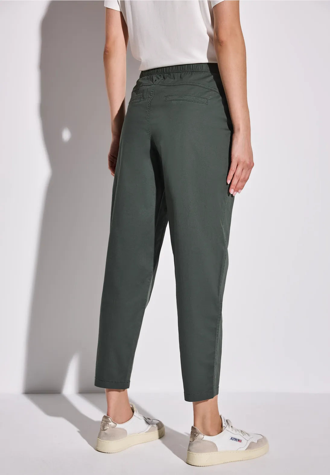 STREET ONE  PANTALON CARGO VERDE