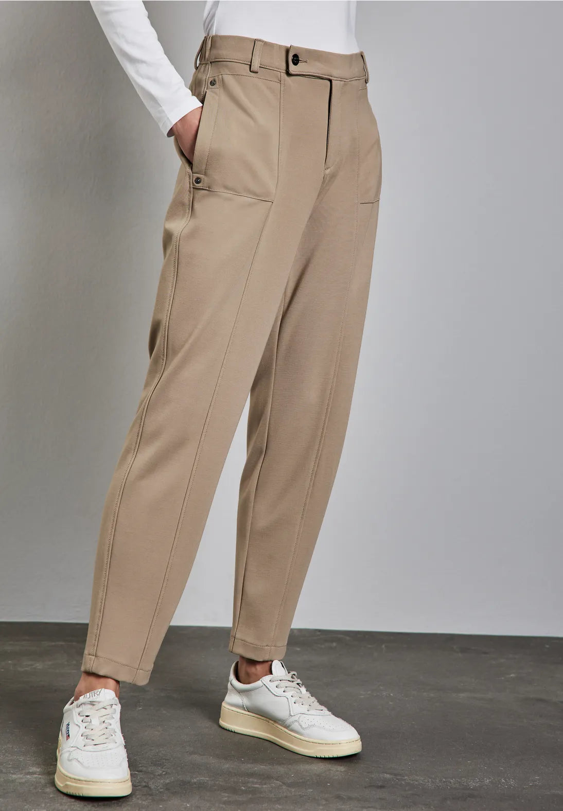 STREET ONE PANTALONES ELASTICOS CINTURA ELASTICA