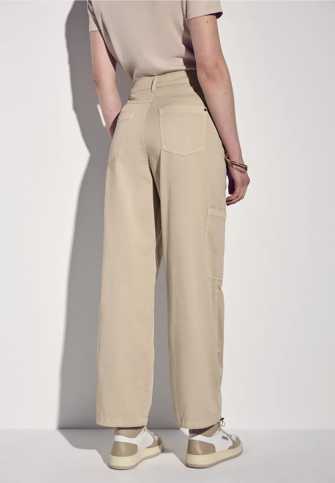 STREET ONE PANTALONES DE CARGO ELASTICOS