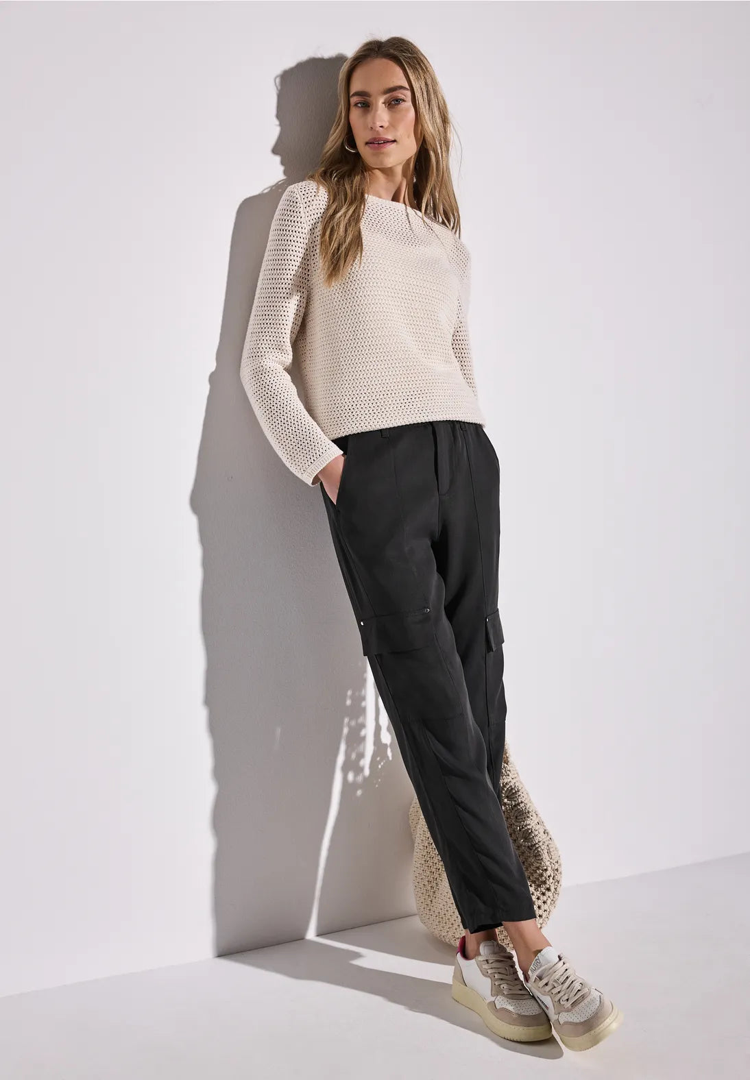 STREET ONE  PANTALON CARGO EXTRA SUAVE