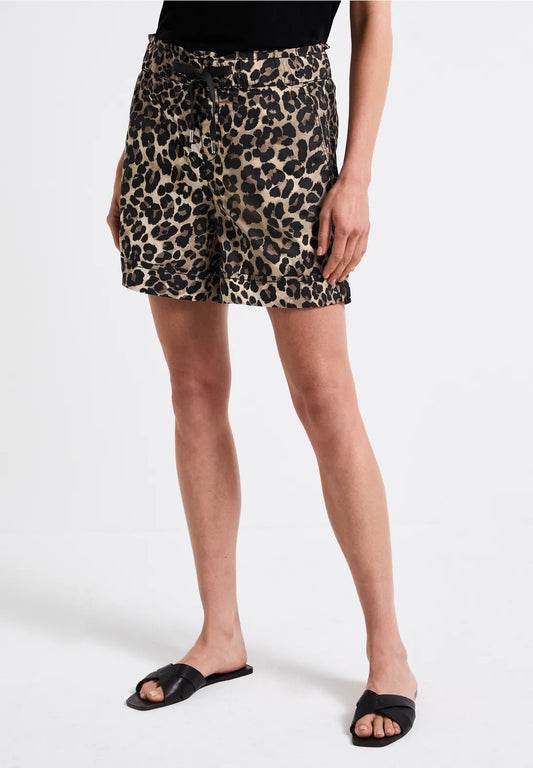 STREET ONE SHORT ESTAMPADO ANIMAL PRINT