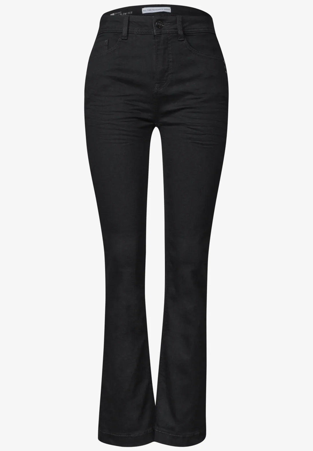 TEJANO NEGRO ELASTICO AJUSTADO STREET ONE
