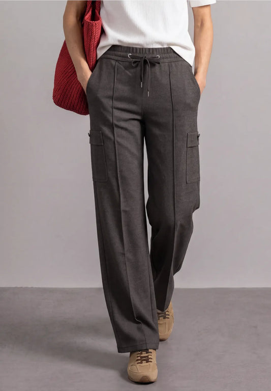 PANTALON CINTURA ELASTICA BOLSILLOS LATERALES STREET ONE