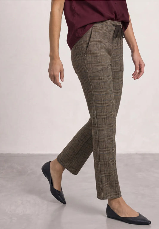 PANTALON CINTURA ELASTICA BOLSILLOS LATERALES STREET ONE (Copia)