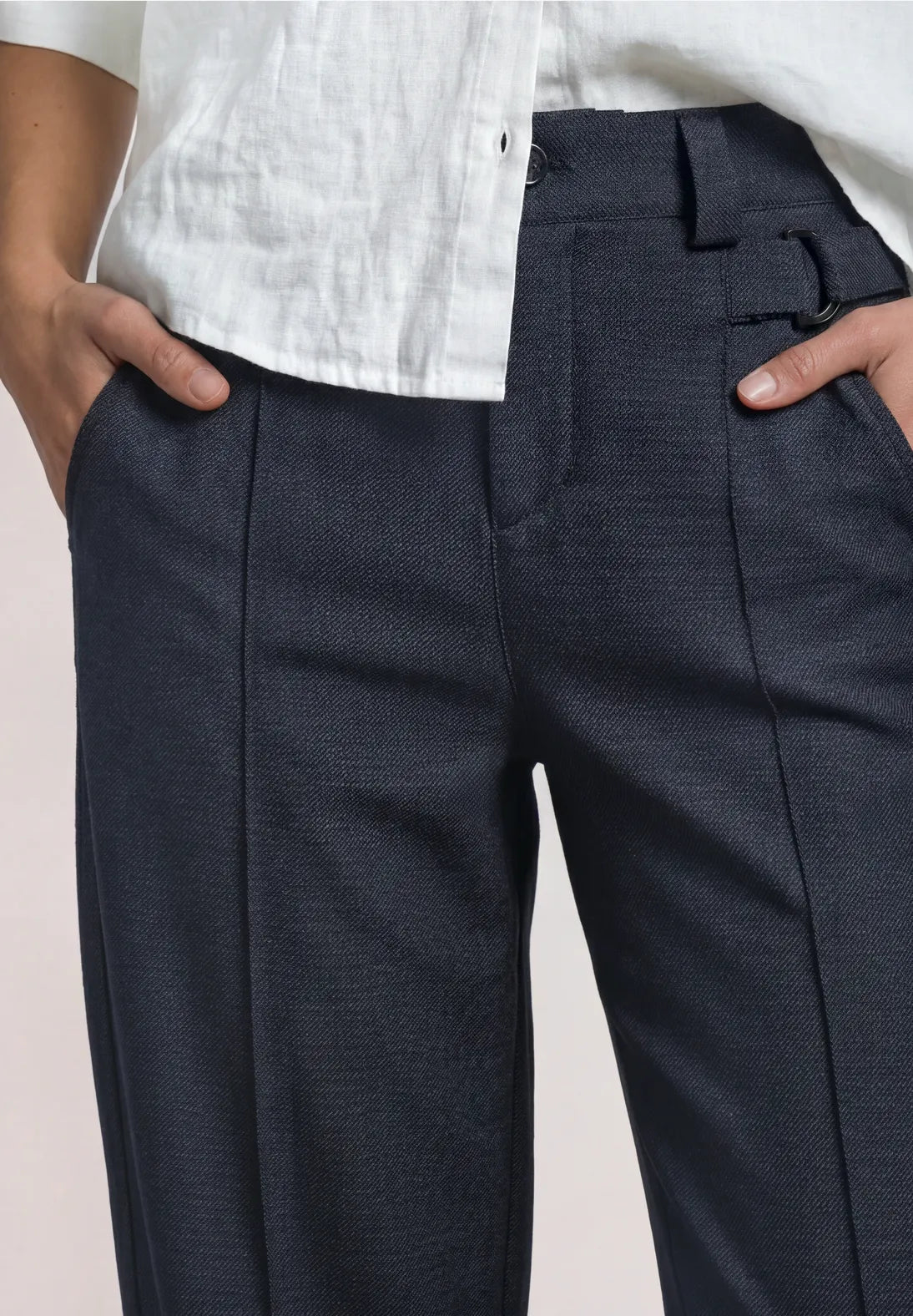 PANTALONES ACAMPANADOS ELASTICOS STREET ONE