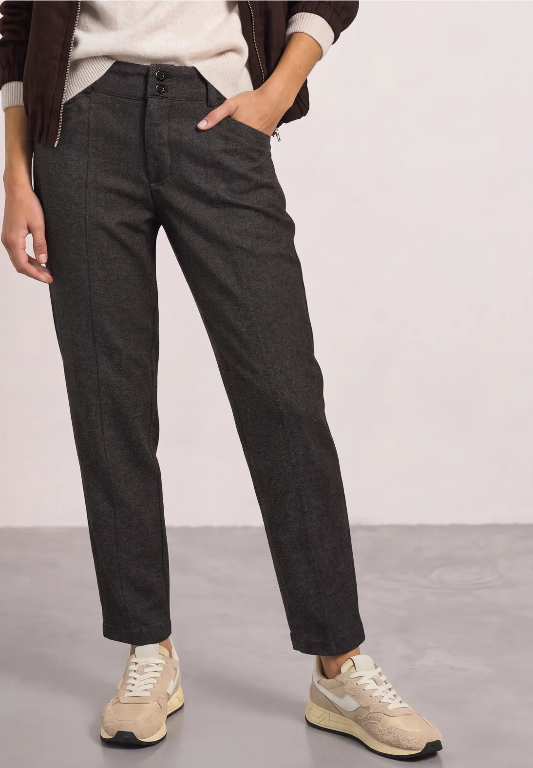 PANTALONES PIERNA RECTA TIRO MEDIO STREET ONE