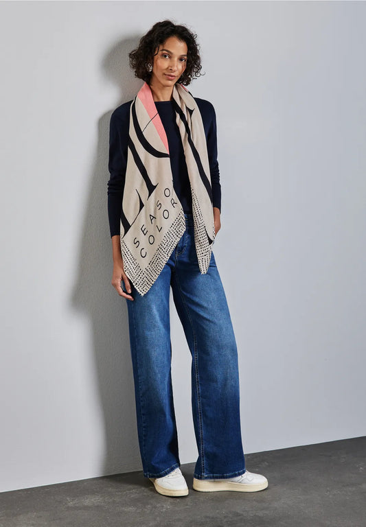STREET ONE FOULARD ESTAMPADO
