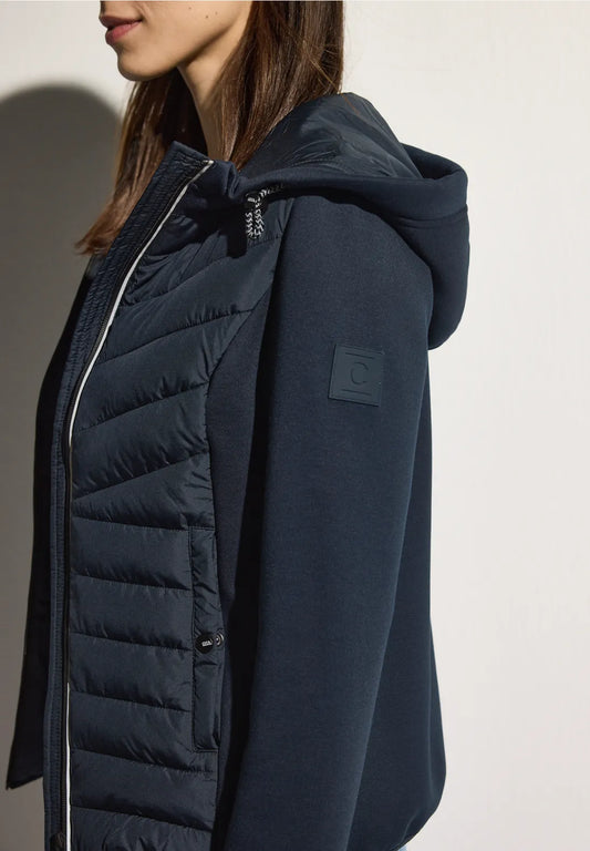 CECIL CHAQUETA COMBINADA ASPECTO ACOLCHADO