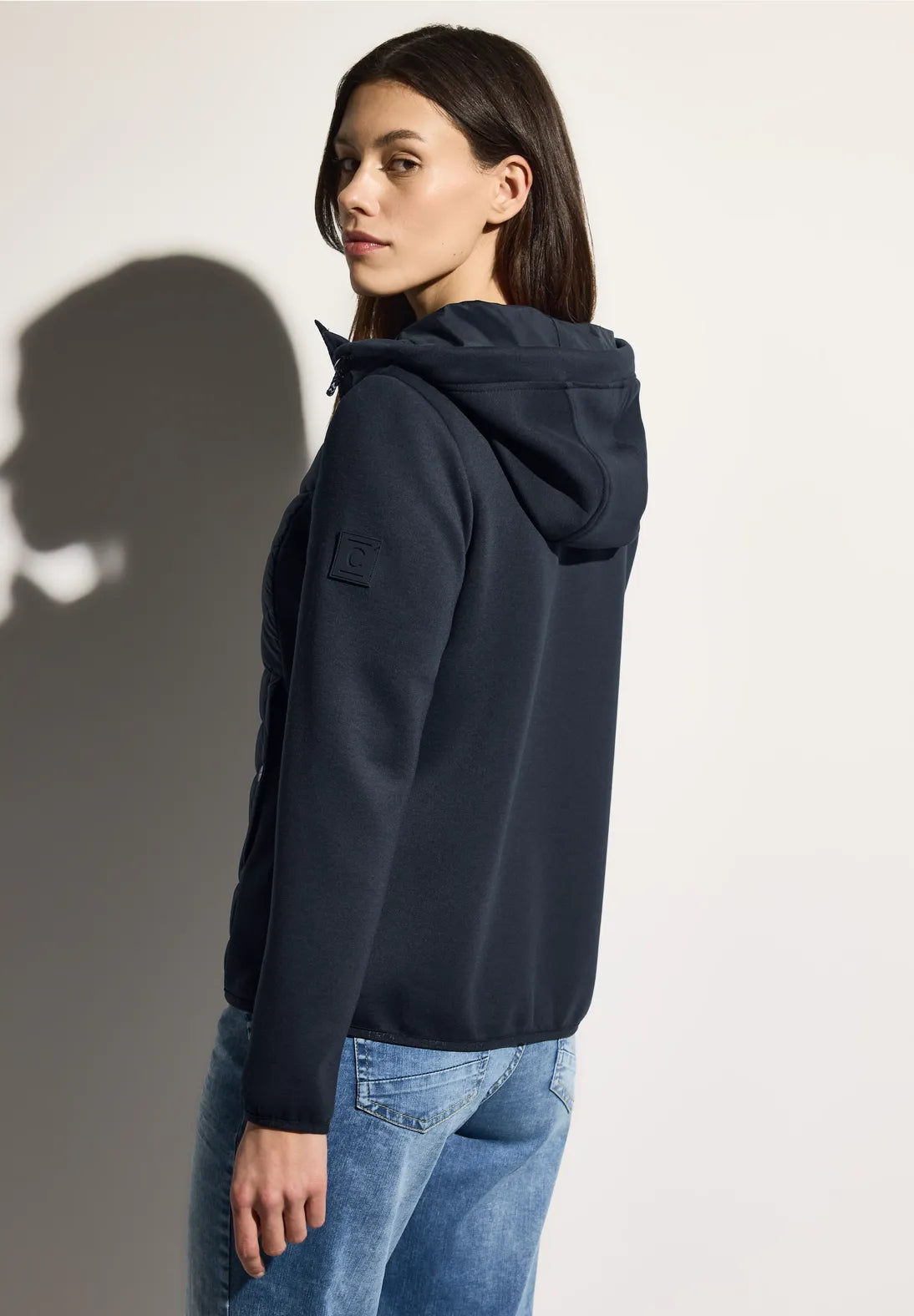CECIL CHAQUETA COMBINADA ASPECTO ACOLCHADO