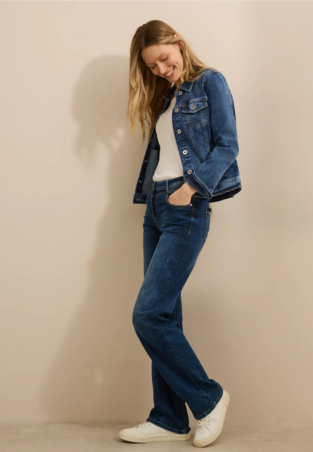 CECIL CHAQUETA TEJANA ELASTICA