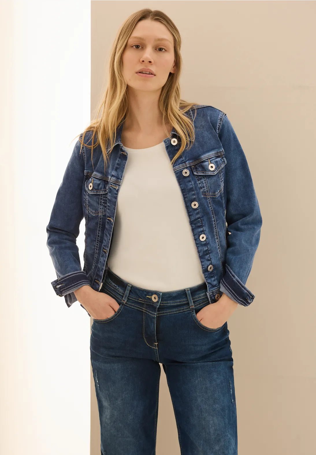 CECIL CHAQUETA TEJANA ELASTICA