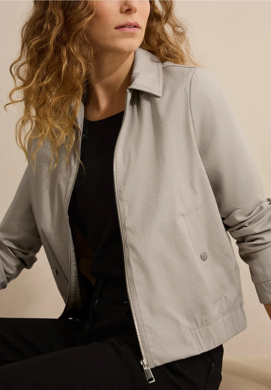 CECIL CHAQUETA CORTA CUELLO CAMISERO BEIG
