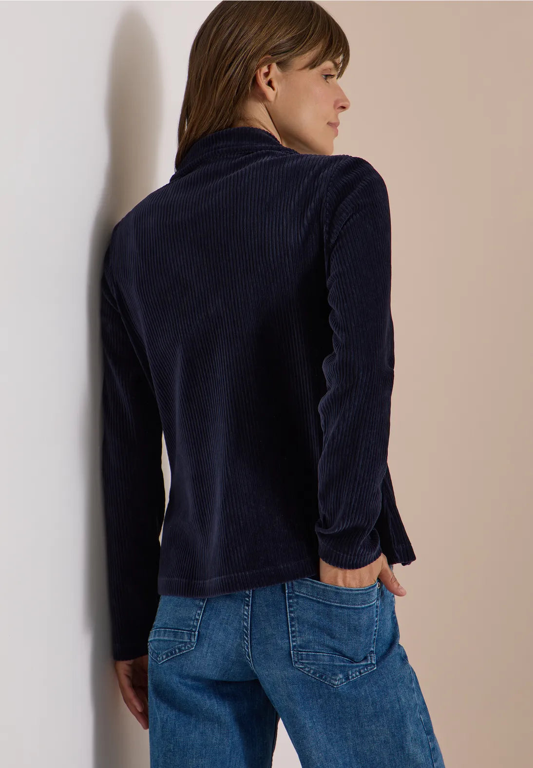 BLAZER  DE ALGODON ELASTICA CECIL