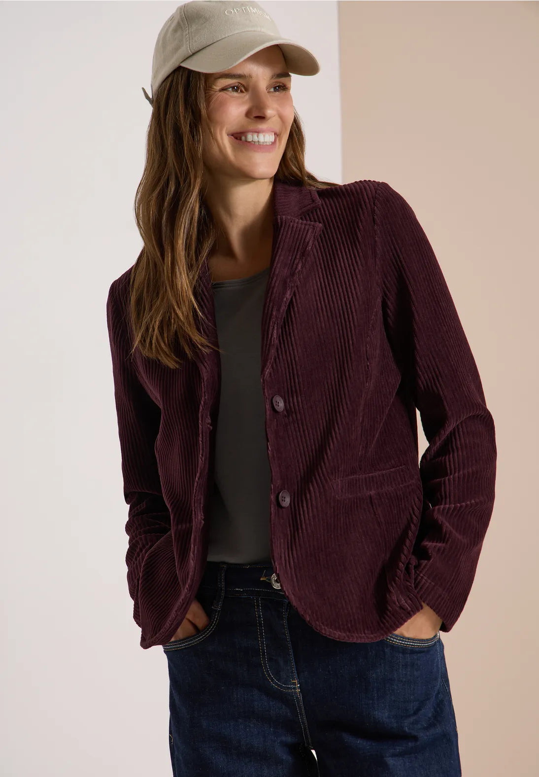 BLAZER  DE ALGODON ELASTICA CECIL