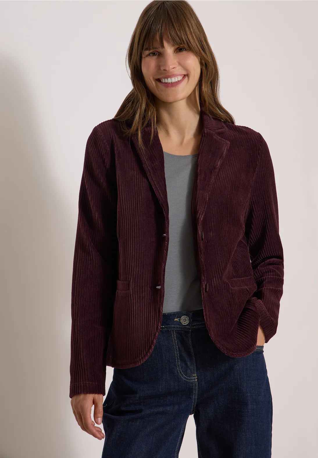 BLAZER  DE ALGODON ELASTICA CECIL