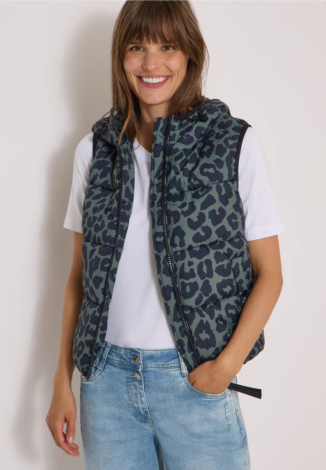 CHALECO DEPORTIVO ESTAMPADO CECIL