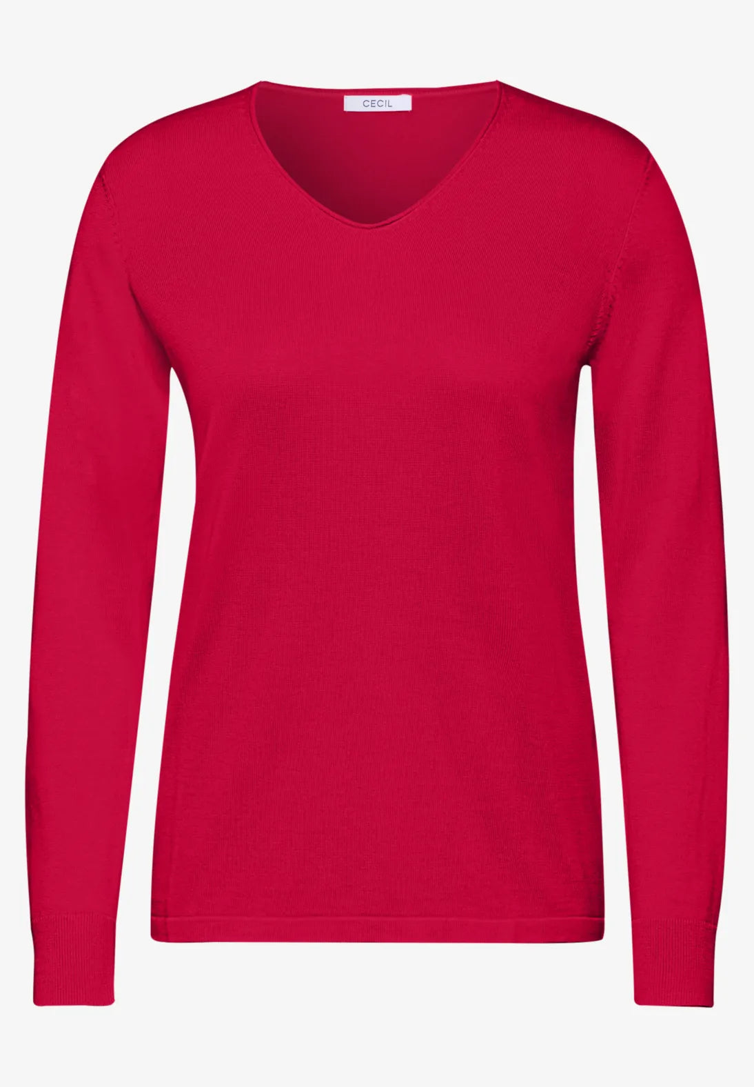 JERSEY DE PUNTO CUELLO EN "V"