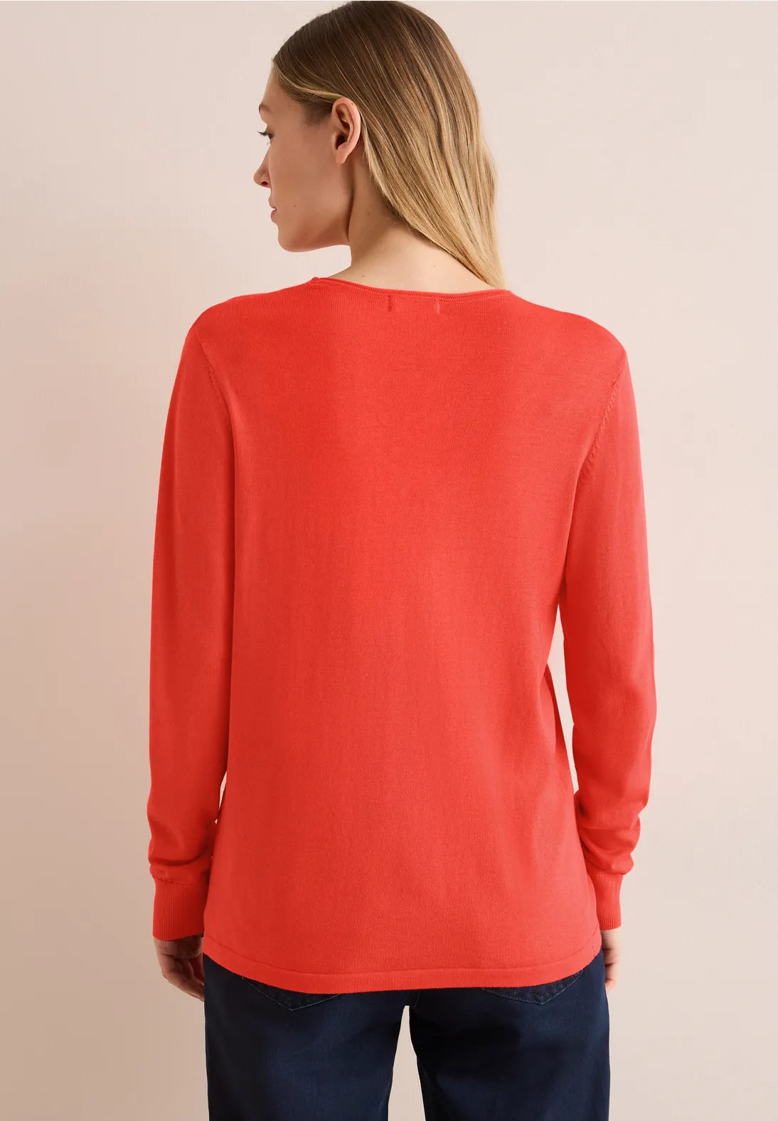 JERSEY DE PUNTO CUELLO EN "V"