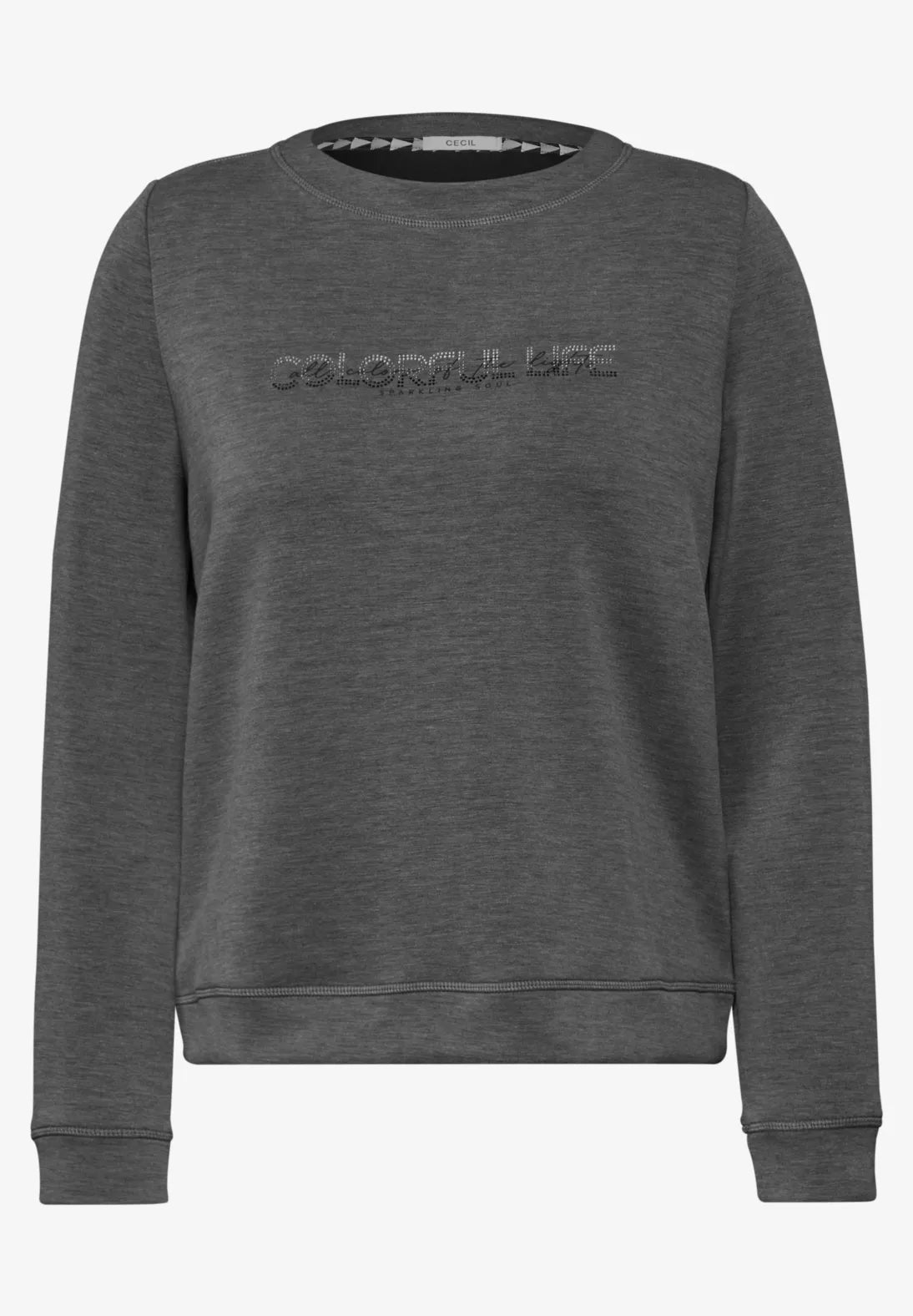 SUDADERA GRIS CON TACTO SUAVE