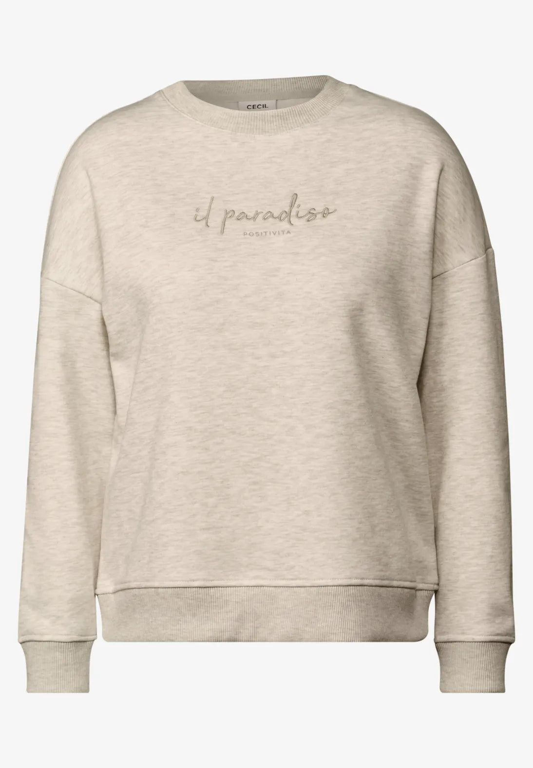 CECIL SUDADERA BEIGE SUAVE