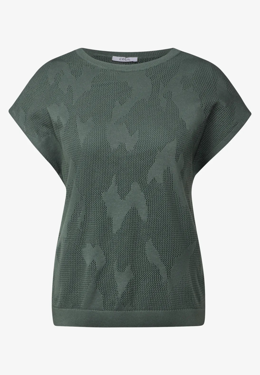 STREET ONE CAMISETA CALADA ASPECTO MALLA
