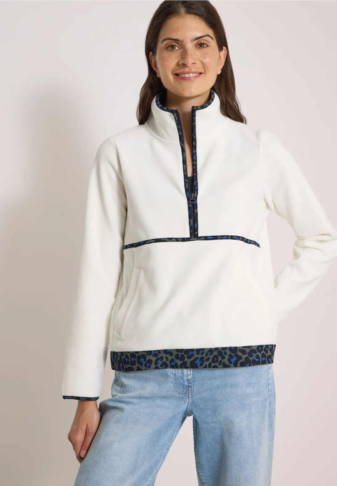 CECIL SUDADERA FELPA ESTAMPADA ANIMAL PRINT