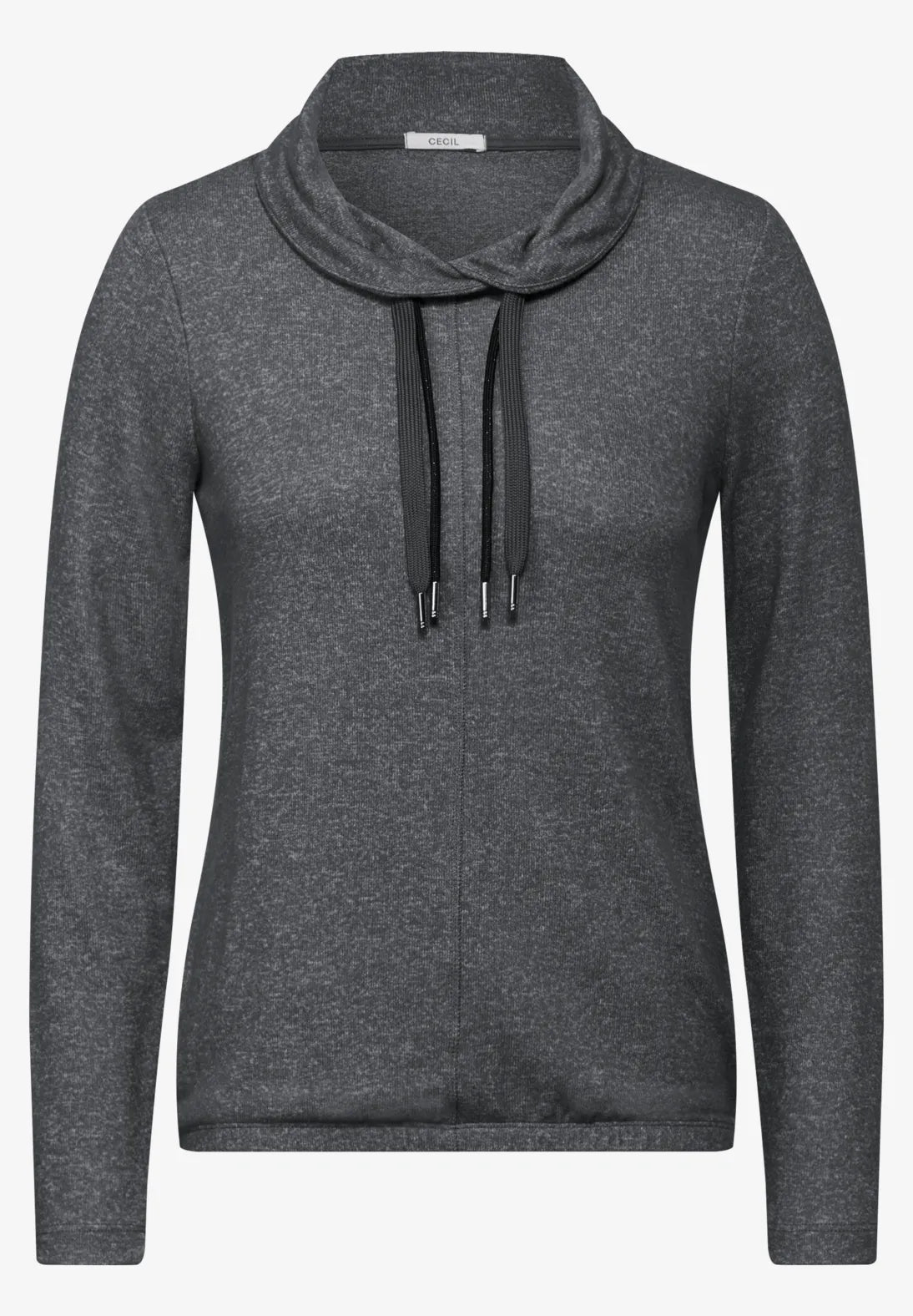 SUDADERA JERSEY CON CUELLO CHAL