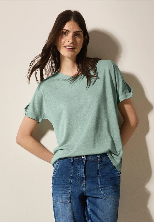 STREET ONE CAMISETA CON DETALLES BRILLANTES