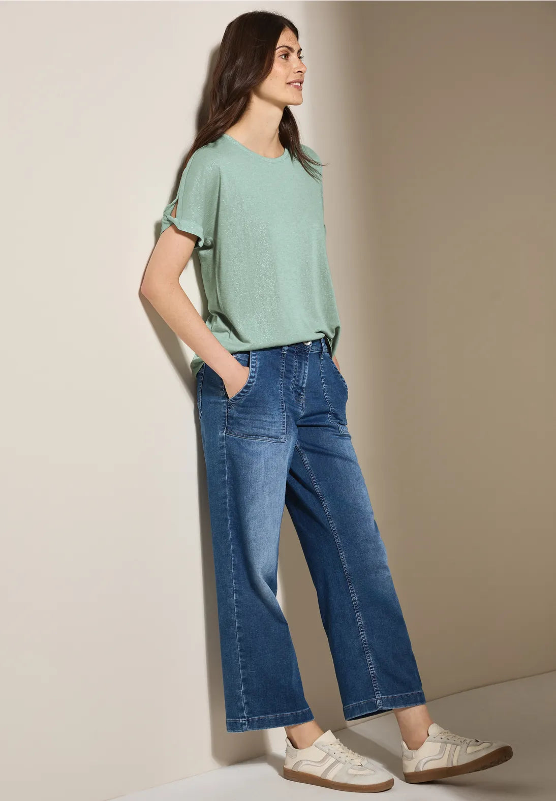 STREET ONE CAMISETA CON DETALLES BRILLANTES