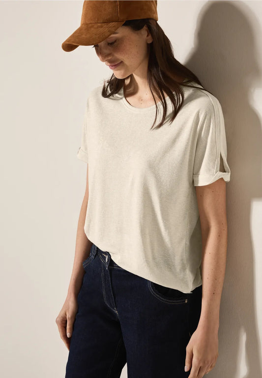 STREET ONE CAMISETA CON DETALLES BRILLANTES