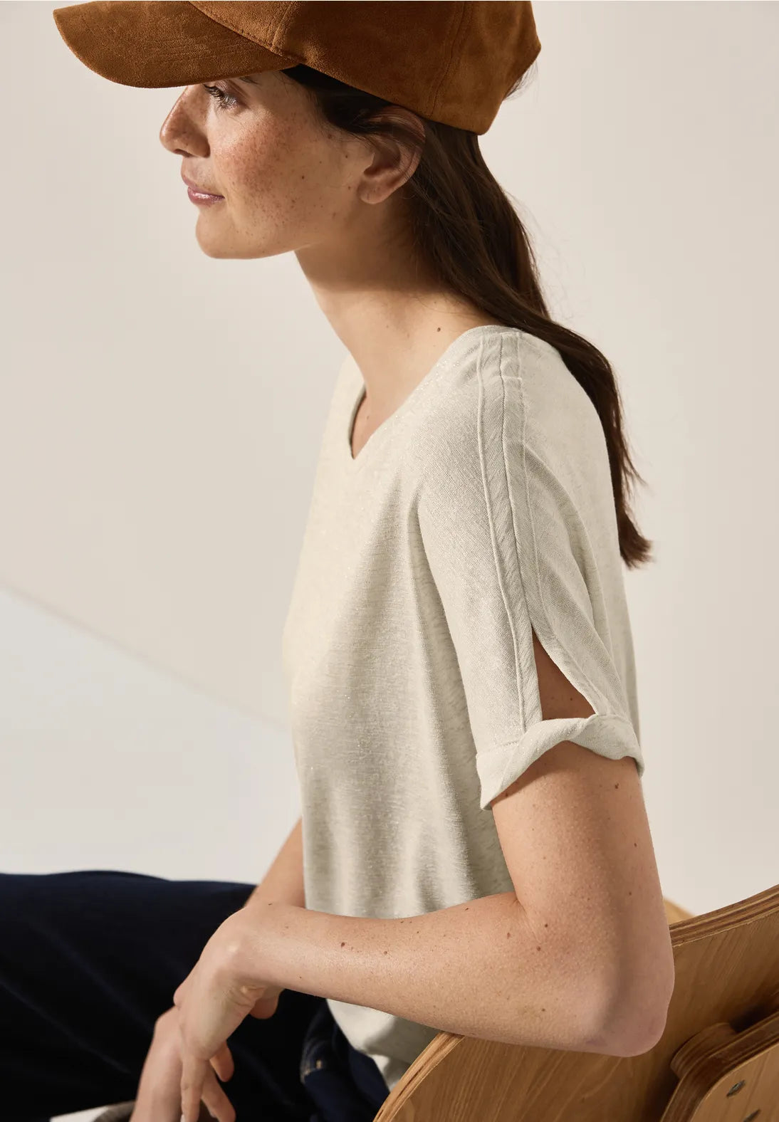 STREET ONE CAMISETA CON DETALLES BRILLANTES