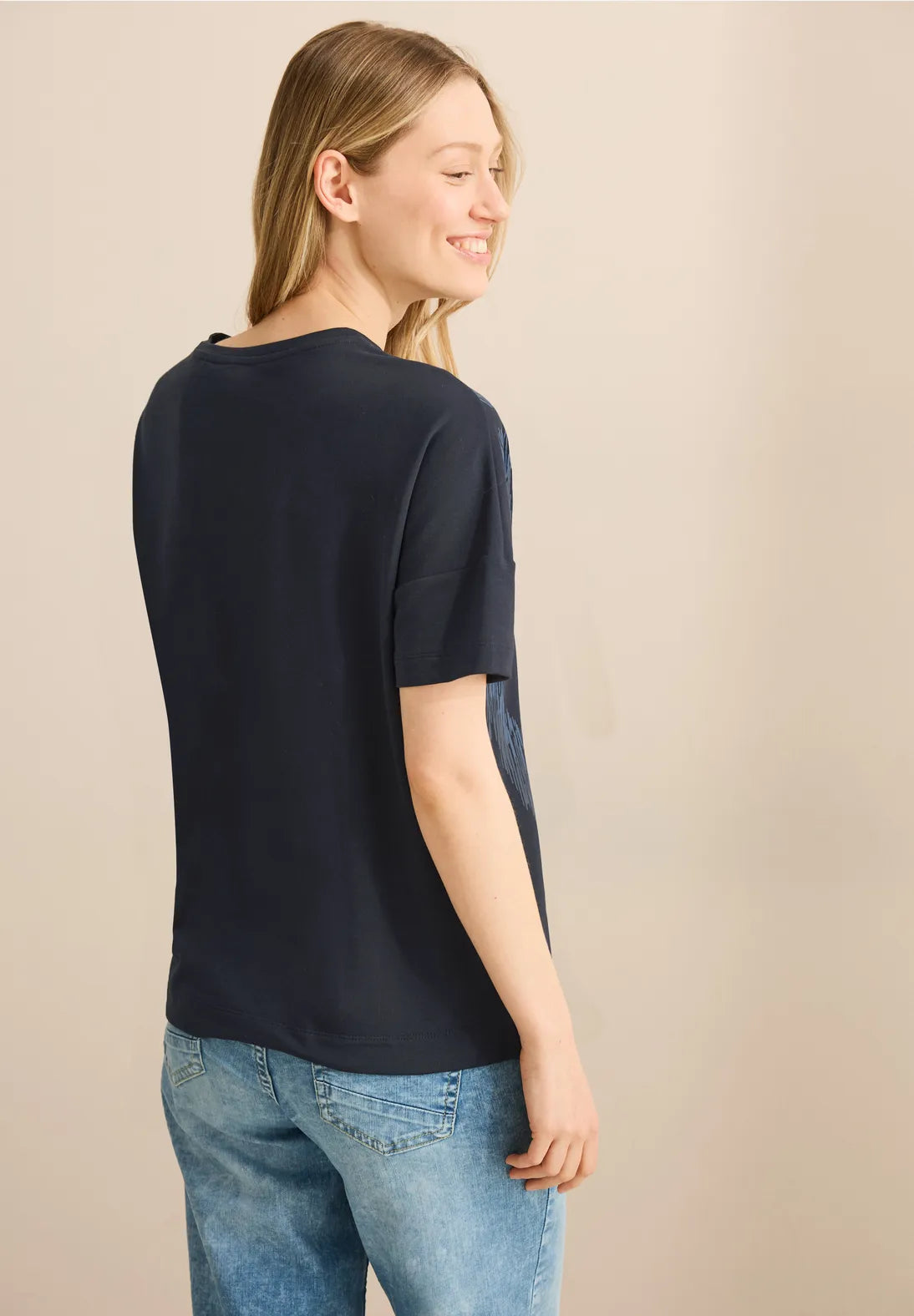 CECIL CAMISETA ESTAMPADO GRAFICO ELASTICA